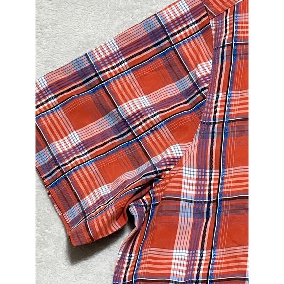 Royal Robbins XXL Plaid Short Sleeve Standard Fit Shirt Modal Button Down - Picture 4 of 9